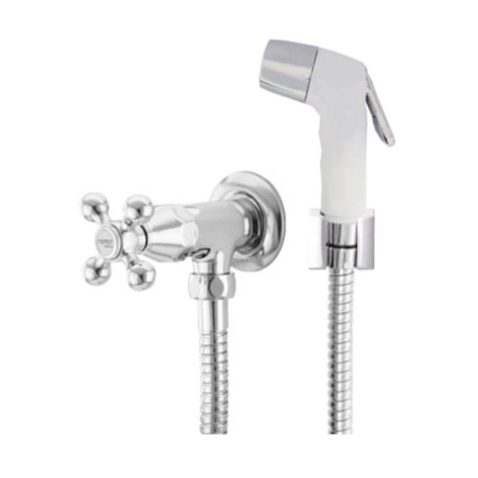 Ducha Higiênica C33 Luny Cromada Romar DN15-DN20 - Imagem principal - ff9e82a9-a58b-4e7c-83ee-b6510f4e5bdd