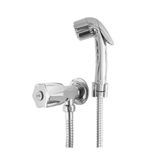 Ducha Higiênica C50 Cromada Romar DN15-DN20 - Imagem principal - 8ae9ee70-5d6e-46cb-b26a-2ec0a563c695