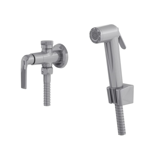 Ducha Higiênica Com Derivação E Gatilho Abs Iris 42 1745 Cromada Fani Metais - Imagem principal - f725d8e5-b9fc-4810-9729-de3542ed6437
