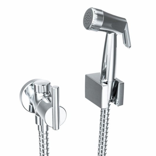 Ducha Higiênica Com Derivação Nova Gioia Cromado Fabrimar DN15 - Imagem principal - de395a4a-a676-4d5b-996b-081a068ba591