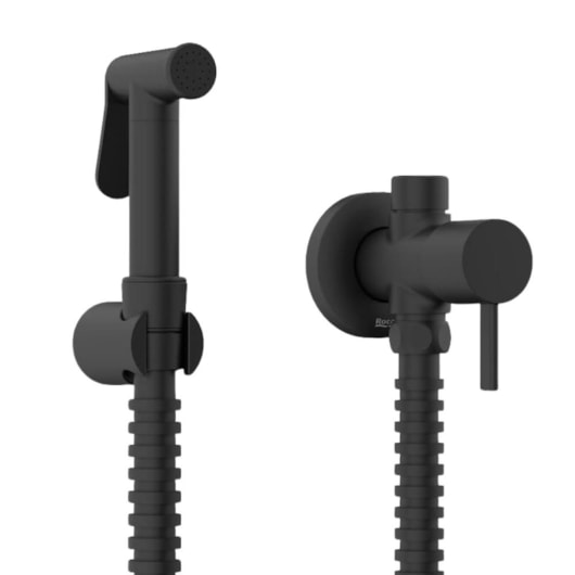 Ducha Higiênica Com Derivação Ona Matte Black Roca - Imagem principal - f74ec62d-08cf-42ec-aff6-43a754029643