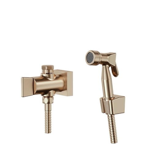 Ducha Higiênica Com Derivação Para Caixa Acoplada E Gatilho 1745 1/2 Prima 210 Champagne Fani - Imagem principal - 1a538e41-f466-453c-9c70-42fae080391c