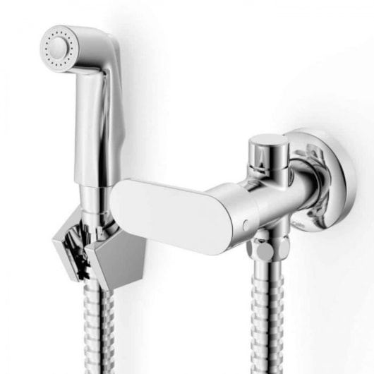 Ducha Higiênica Com Derivação Riviera Cromado Celite - Imagem principal - 2c050347-e43a-401d-a95c-c1cc4088336c