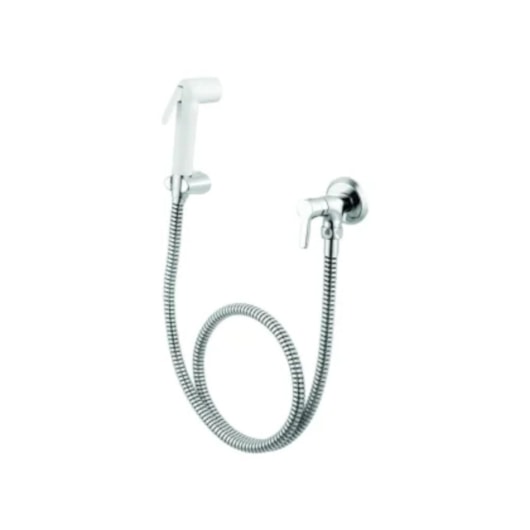 Ducha Higiênica Com Gatilho ABS 1857 C14 Branco Meber - Imagem principal - 0fe606d8-8dc7-4274-856f-b4a48d9a1662