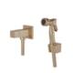 Ducha Higiênica Com Gatilho ABS Flexível 1739 1/2 Hera 105 Champagne Fani - eed67d7f-7dcc-4371-88eb-f18794b85bab