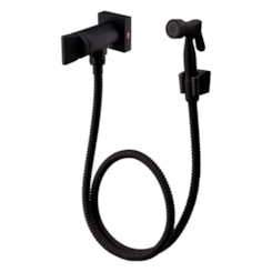 Ducha Higiênica Com Gatilho Abs Prima 210 Preto Fosco Fani 