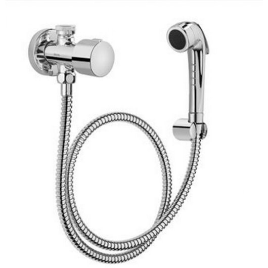 Ducha Higiênica Com Registro, Derivação E Gatilho Blend Flex Cromada Docol - Imagem principal - 9ed8b92d-f121-4718-8328-dacebbaaaf82