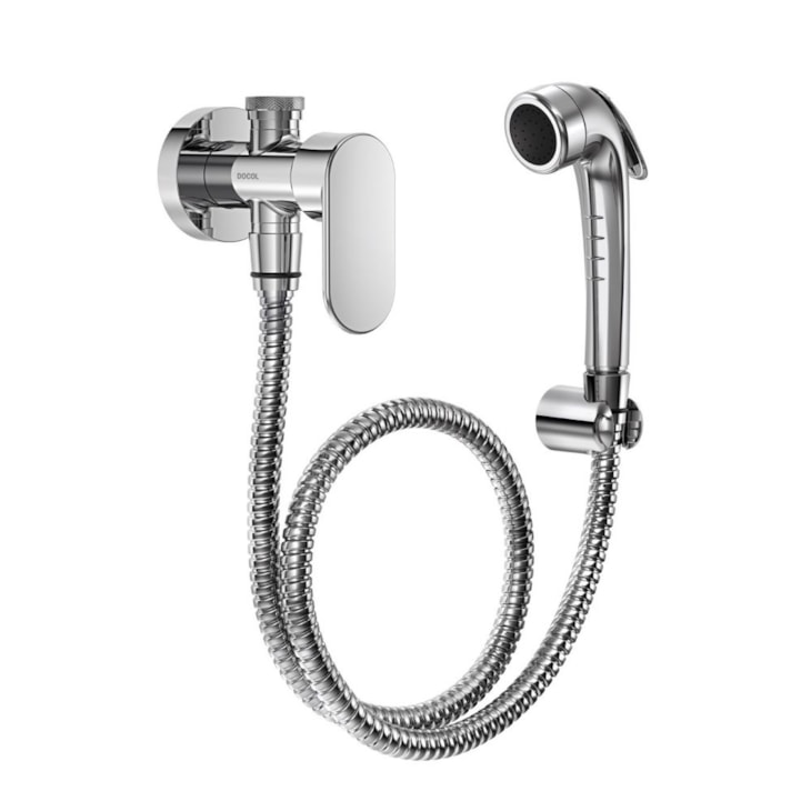 Ducha Higiênica Com Registro Derivação E Gatilho Kaila Cromada Docol