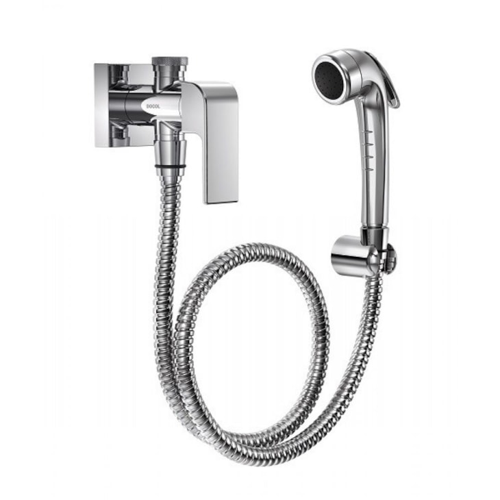 Ducha Higiênica Com Registro Derivação E Gatilho Vougan Cromada Docol