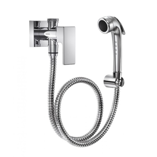 Ducha Higiênica Com Registro Derivação Edge Cromada Docol - Imagem principal - 6003dfa5-1fd8-4f71-86a1-6a973d4b99f9