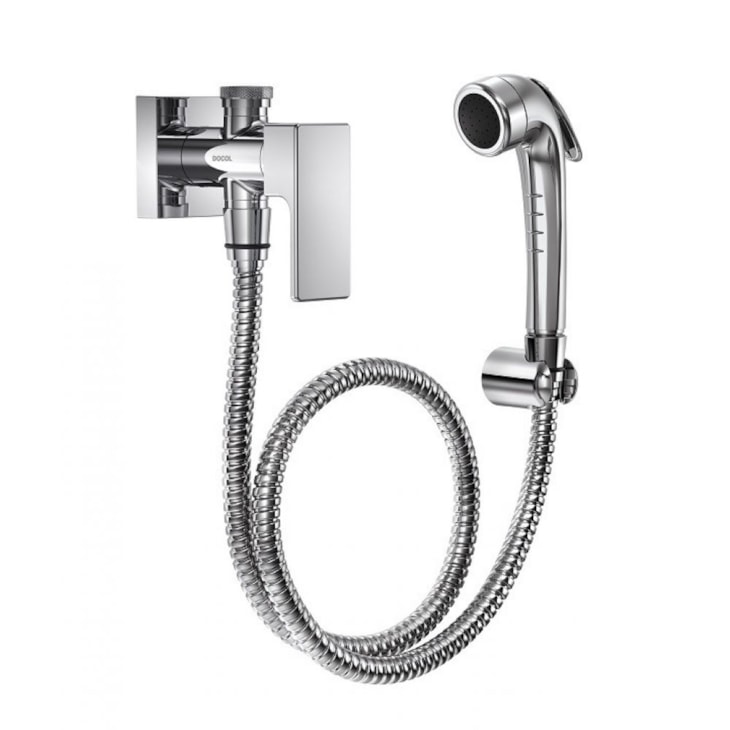 Ducha Higiênica Com Registro Derivação Edge Cromada Docol