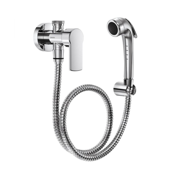 Ducha Higiênica Com Registro E Derivação Argon Cromada Docol