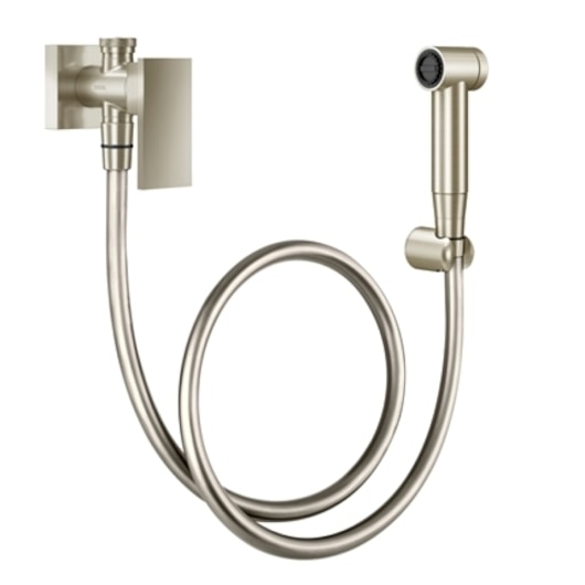 Ducha Higiênica Com Registro E Derivação Edge Níquel Escovado Docol - Imagem principal - 19627372-93f1-4231-909a-a291732a99c3