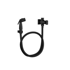 Ducha Higiênica Com Registro E Derivação Polo 1984 Black Noir Deca