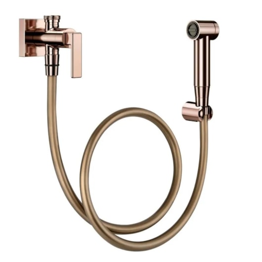 Ducha Higiênica Com Registro e Derivação Stillo Cobre Polido Docol - Imagem principal - 84981a30-6c99-4463-8f1d-c81f9b7dd859