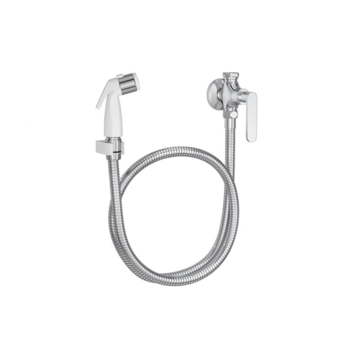 Ducha Higiênica Com Registro Flex Plus Cromado Deca 1984