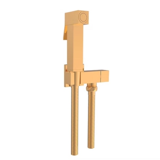 Ducha Higiênica Completa Com Misturador Base Acabamento Dourado Lexxa - Imagem principal - 1c10b725-ffd2-4636-a95c-a5d03adbb021