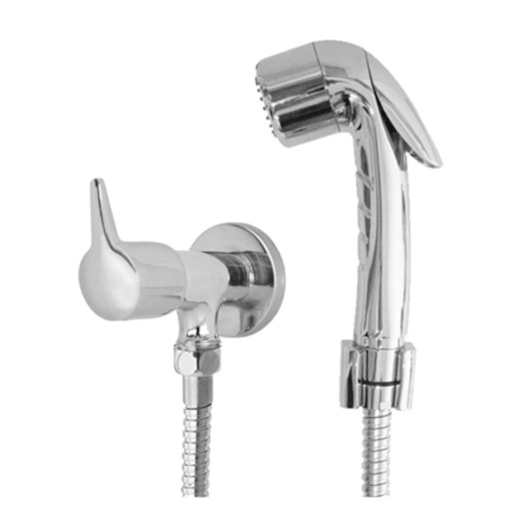 Ducha Higiênica Easy  Cromado Romar - Imagem principal - 7ac155a1-9d2c-40fb-a598-cdcd572b41f4