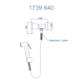 Ducha Higiênica Flexível Com Gatilho ABS 1739 1/2 Eros 640 Champanhe Fani - cc03cb2e-fb19-494e-9f62-9cb4c6d89e6e
