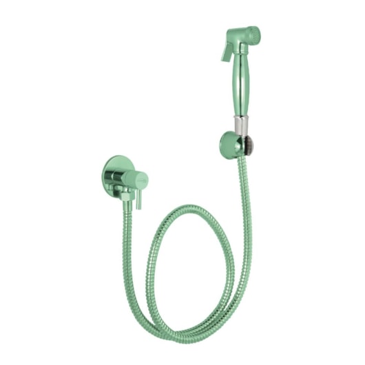 Ducha Higiênica Flexível  Quente E Fria 1/4 Com Flexível 1M Kr506 Absinto Matte Kromma - Imagem principal - f54237ce-edb7-4d7a-b988-3470904a2f77