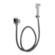 Ducha Higiênica Flexível  Quente E Fria 1/4 Com Flexível 1M Kr507c Aço Escovado Kromma - 856c4a3d-acc8-4982-b5f6-5380637cb726