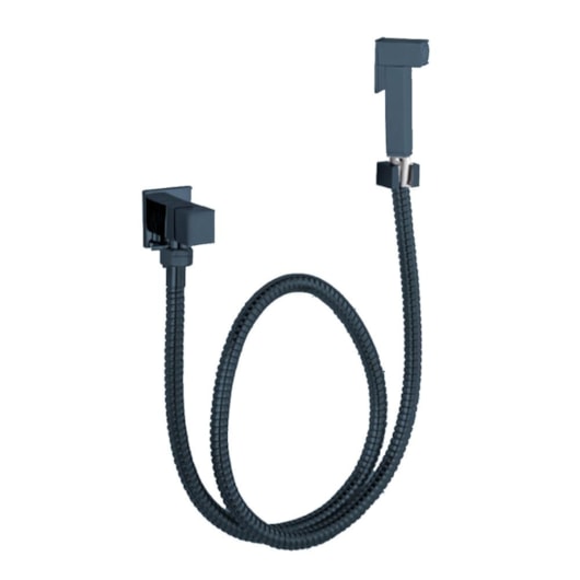 Ducha Higiênica Flexível  Quente E Fria 1/4 Com Flexível 1M Kr507c Azul Matte Kromma - Imagem principal - d5caa9d0-7c89-40e9-bbe3-f0ef81675321