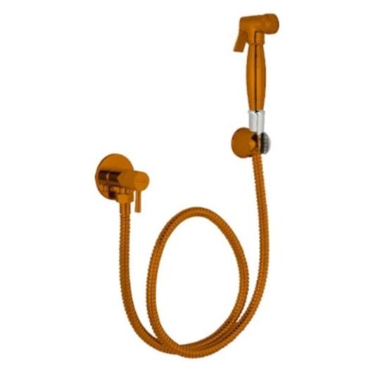 Ducha Higiênica Flexível  Quente e Fria 1/4 Com Flexível 1Ma Kr506 Páprica Matte Kromma - Imagem principal - 99faf6d5-d4ab-467e-ba74-6728baff9a94