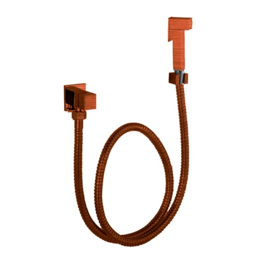 Ducha Higiênica Flexível Quente E Fria Rb9500C Cobre Escovado Rubinettos - Imagem principal - a8e4cc13-4f68-4676-b14d-e2831acc6bc7