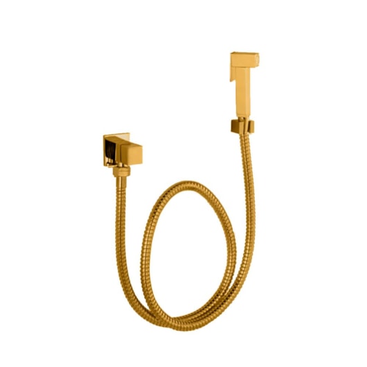 Ducha Higiênica Flexível Quente E Fria Rb9500C Gold Matte Rubinettos - Imagem principal - 2efb0edc-c2c0-4001-ba5f-f020ccb82089