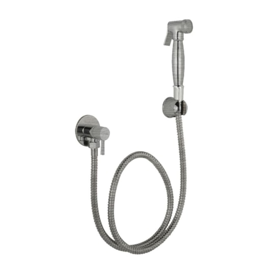 Ducha Higiênica Flexível Retro Quente E Fria Rb9600 Aço Escovado Rubinettos - Imagem principal - 032d3b0d-8728-491c-8f0e-8f3a4fb7db26