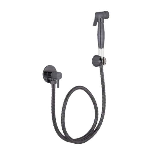 Ducha Higiênica Flexível Retro Quente E Fria Rb9600 Titânio Escovado Rubinettos - Imagem principal - 3c65d1bc-6946-4353-b7a4-4e17d80a1731