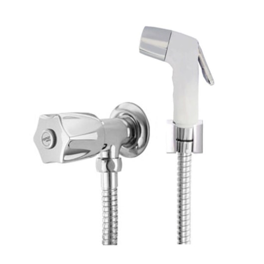 Ducha Higiênica Luny C50 Cromado Romar Dn15 Dn20 - Imagem principal - ec916566-5db9-436c-a959-043923c9f64a