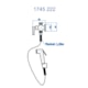 Ducha Higiênica Para Caixa Acoplada Com Derivação E Flexivel Em PVC 1745 1/2 Bella Classica 222 Preto Fosco Fani - 10a8a570-6aca-43cd-b404-bae4c5995977