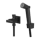 Ducha Higiênica Para Caixa Acoplada Com Derivação E Flexivel Em PVC 1745 1/2 Bella Classica 222 Preto Fosco Fani - b731c0b2-198d-4e11-895b-6b3ccf0c286c