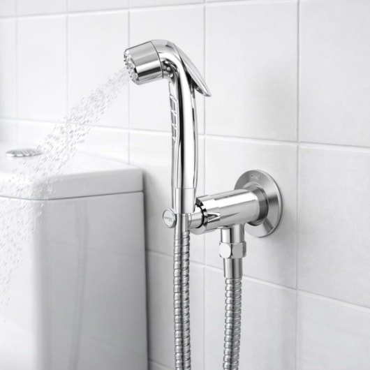 Ducha Higiênica Pratic Cromada DN-15 e DN-20 Romar - Imagem principal - 2a5cd7ab-d531-42de-93c3-da3f5e09afa8