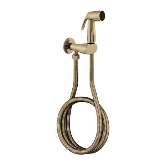 Ducha Higiênica Quente E Fria Dp6010 Dourado Escovado Drop - Imagem principal - 7b866276-01ec-4436-b332-11103dc84c41