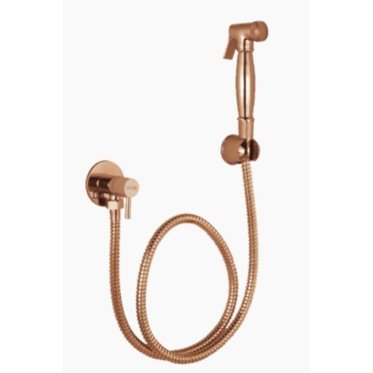 Ducha Higiênica Redonda Kr8506 Rose Gold Kromma - Imagem principal - 5ab8d907-0df5-473b-bb75-57d74b110fae