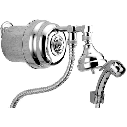 Ducha Luxo 5 Temperaturas AQ 66 Cromada Cardal 220V - Imagem principal - bd9f39b7-3545-4104-8f21-b0584ac4333a