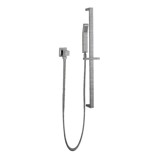 Ducha  Manual Barra para Box Ou Banheira Rb1510q Aço Escovado Rubinettos - Imagem principal - 77dbb411-95d9-489a-a787-33adbd93a2f8