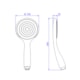 Ducha Manual Bell Cromado Deca - 6ec7741c-c367-4425-96a8-59318e04ca08