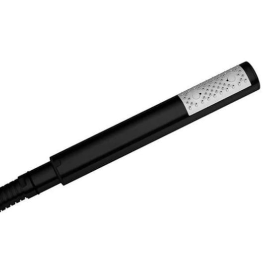 Ducha Manual Cilíndrica Black Matte Deca - Imagem principal - 0176655e-83d6-4799-badb-7f26918c0a39