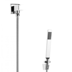 Ducha Manual Com Desviador Quadra C16 Cromada Lorenzetti