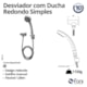 Ducha Manual Para Chuveiro Flexível com Desviador 2983 ABS CR 1,8m Fani - 68eaac8e-4bf8-4e7c-bb52-3dfecf4d3f20