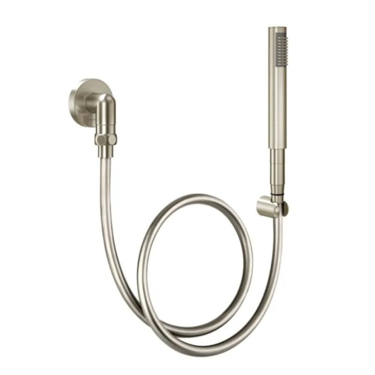 Ducha Manual Para Teto C30 Com Joelho 90° De Níquel Escovado Docol - Imagem principal - 19b640f9-51a9-4c20-a1a6-fe877a2b4501