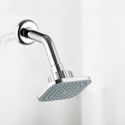 Ducha Quadrada Fria Flatt Cromado Lorenzetti
