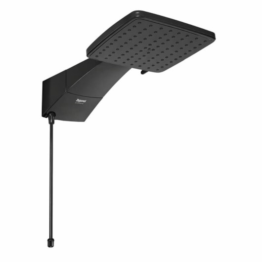 Ducha Quadratta Eletrônica Black Zagonel 5500W 127V - Imagem principal - 5e0d2d09-85be-4cad-a450-618c0dab71e8