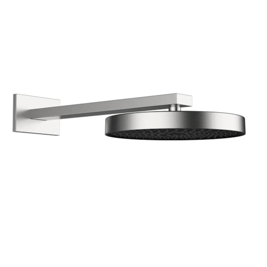 Ducha Redonda Com Haste Light Grafite Lexxa 25cm - Imagem principal - 6290cc25-af8f-40f7-ade0-9f4a8de8e670