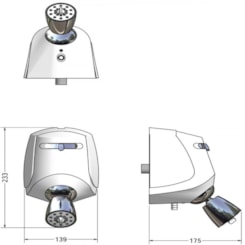 Ducha Relax 3 Temperaturas Branco Lorenzetti 220v 5500w