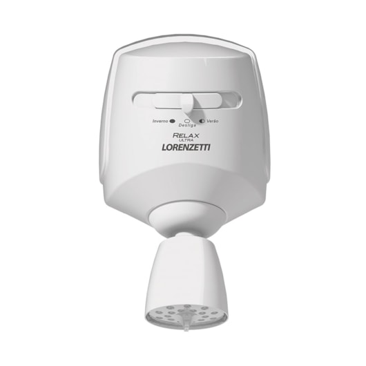 Ducha Relax 3 Temperaturas Branco Lorenzetti 220v 5500w - Imagem principal - 95218b00-f655-47cc-991b-09a129cee3db