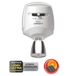 Ducha Relax 3T Branco/Cromado Lorenzetti 220V 5500W Ducha Relax 3T Branco/Cromado Lorenzetti 220V 5500W